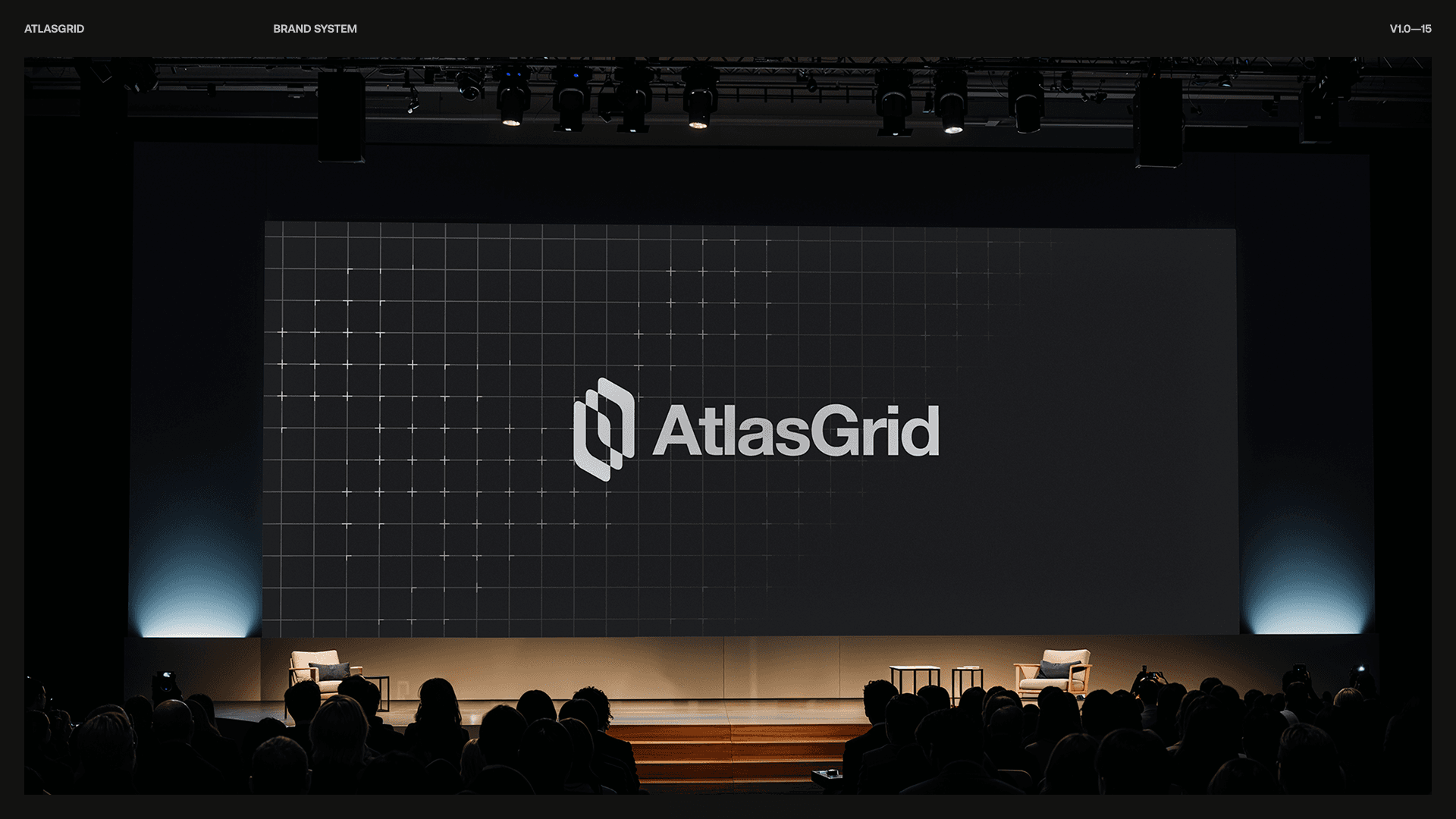 AtlasGrid event stage mockup