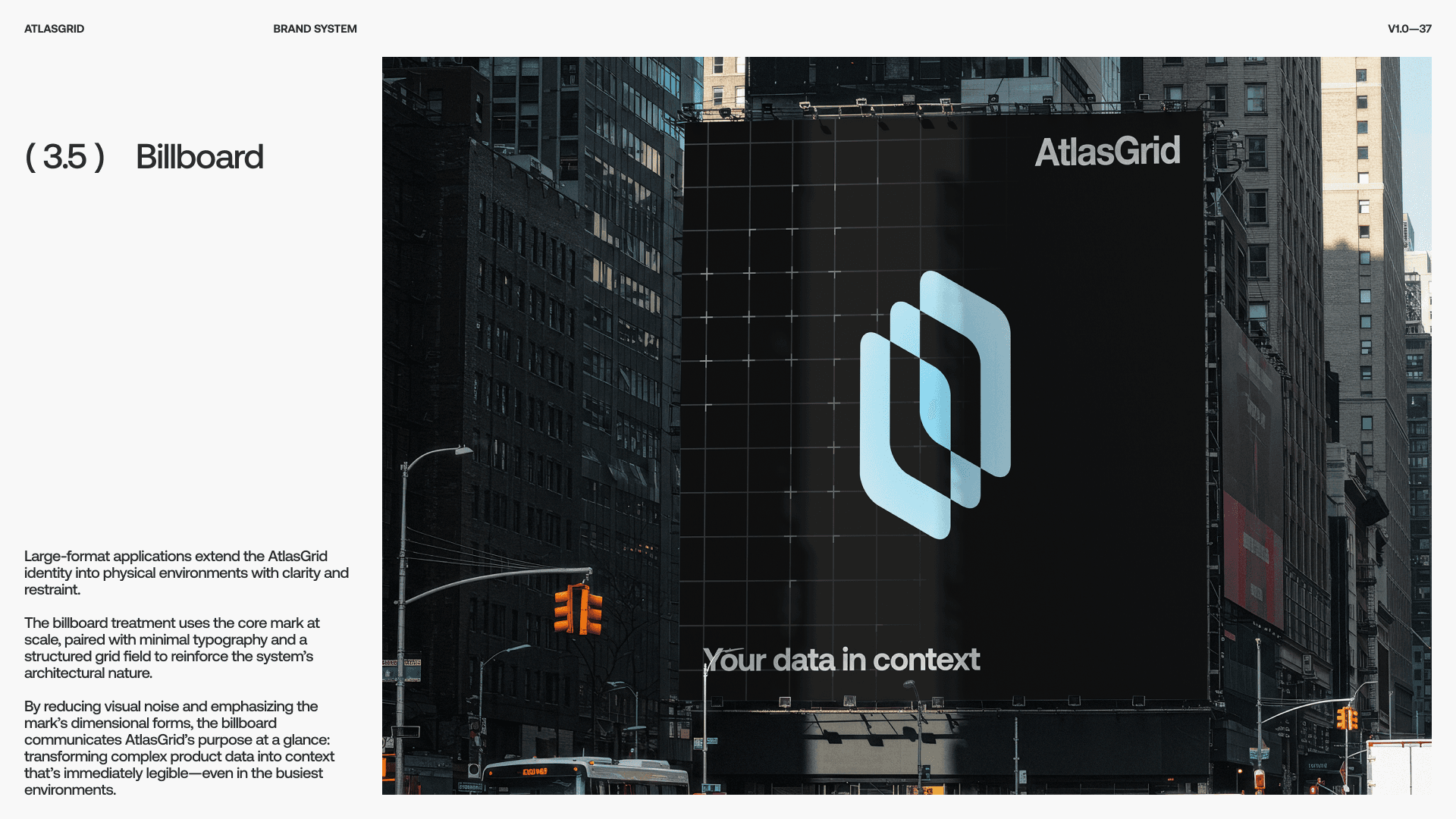 AtlasGrid billboard mockup